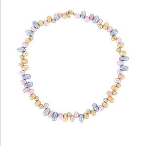 Retro Pearl multi colored Necklace